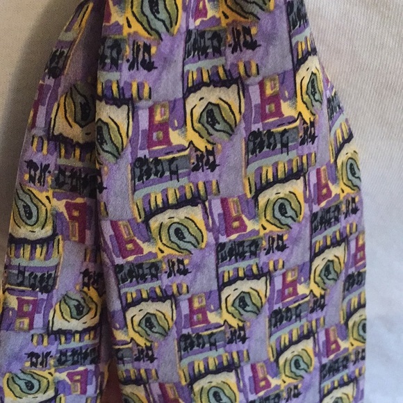 ✨🎁J Garcia Purple Designer Tie🎁✨ - Picture 3 of 5